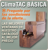 Nuevas series de ventanas ClimaTAC B�sica
